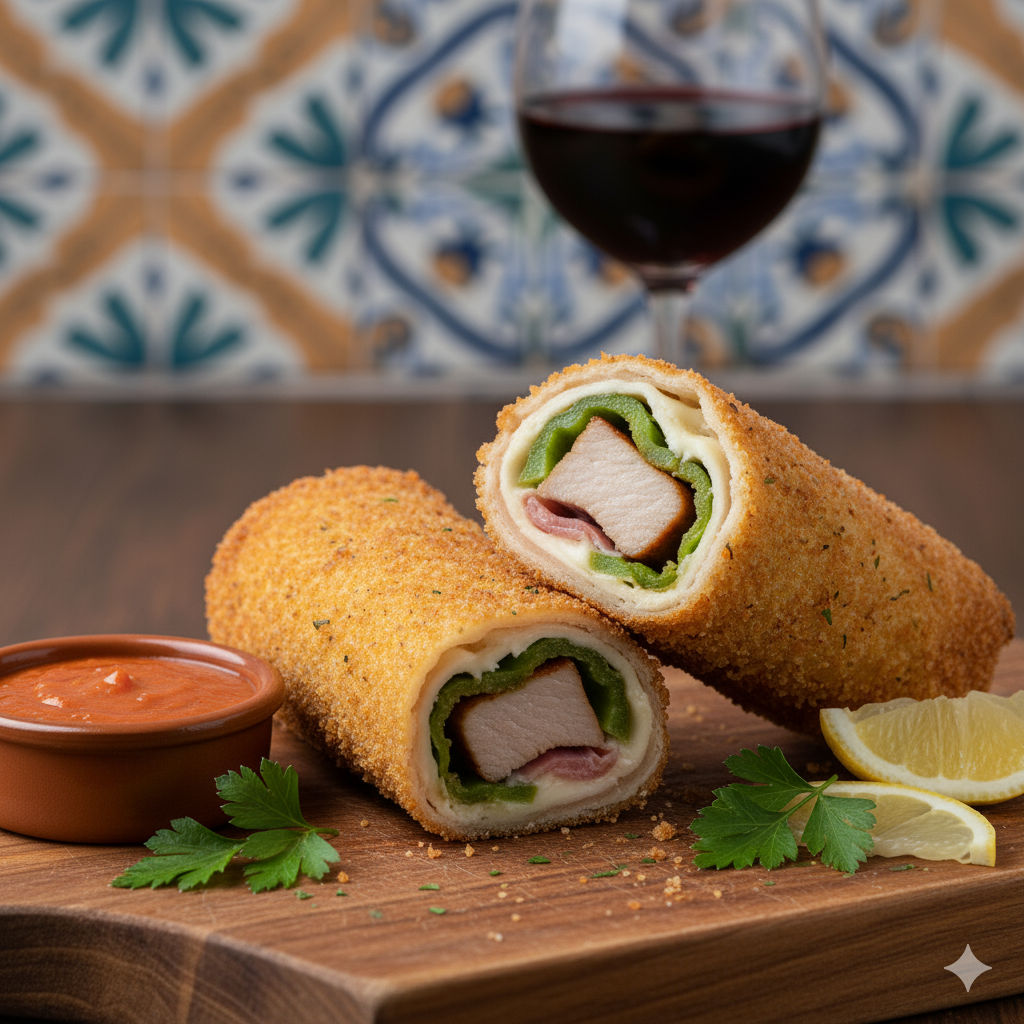 Flamenquín Serranito